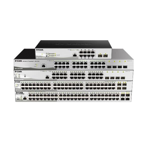 D-Link DGS 1210-52MP/ME - Switch - 40 x 10/100/1000 + 4 x SFP x 10/100/1000 (PoE+) - desktop, montabile su rack